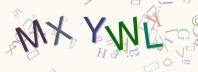 This is a captcha-picture. It is used to prevent mass-access by robots. (see: www.captcha.net)