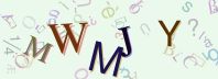 This is a captcha-picture. It is used to prevent mass-access by robots. (see: www.captcha.net)