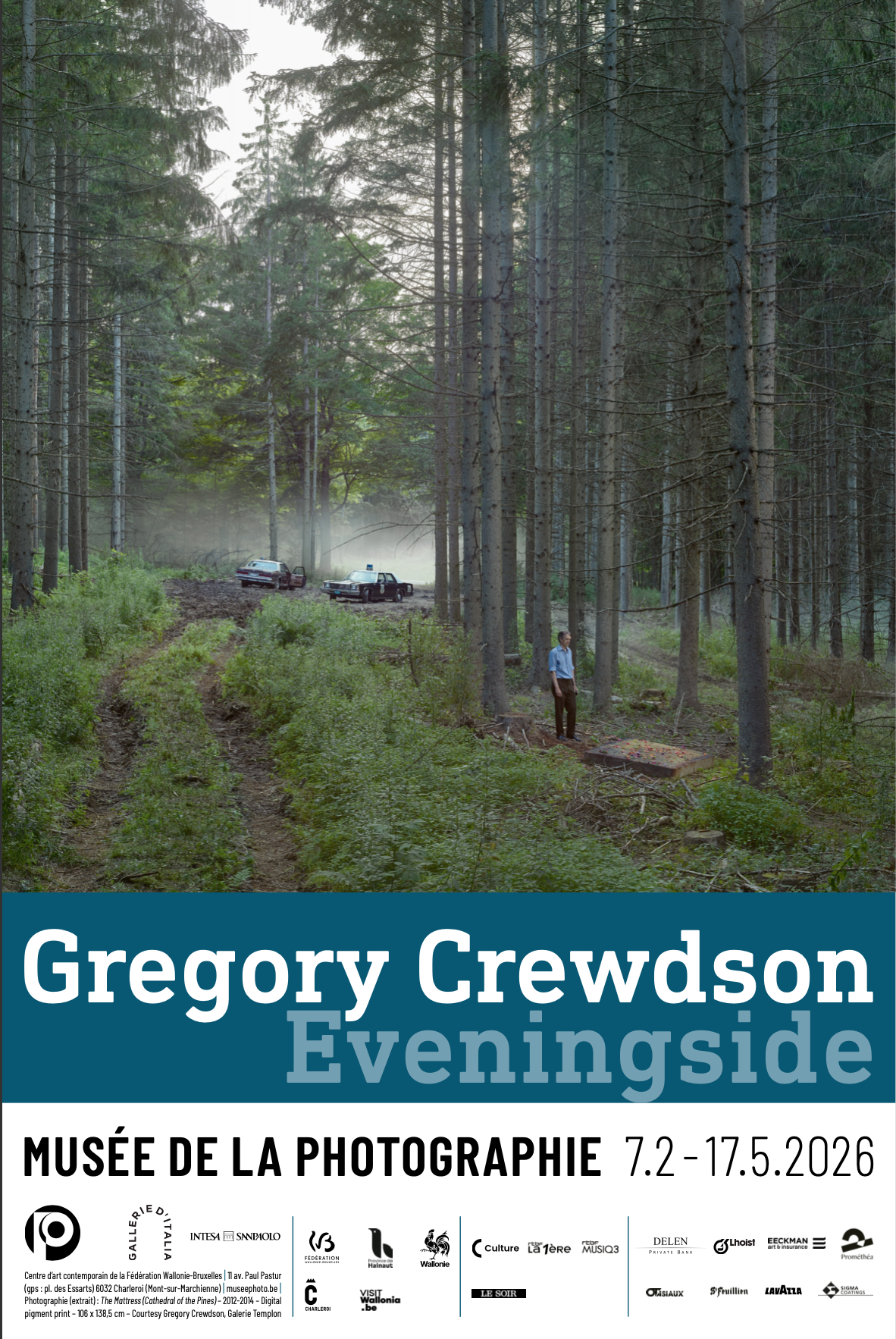 Visuel de l'exposition Gregory Crewdson. Eveningside
